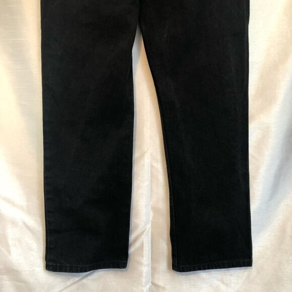Mens  Regular Fit Black Jeans - Picture 5 of 10